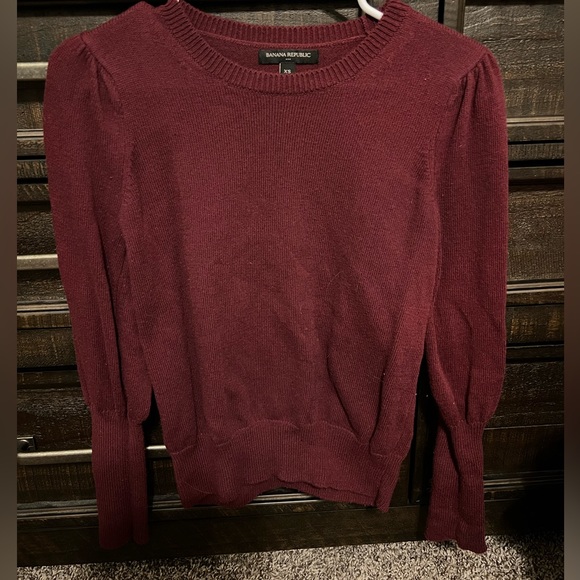 Banana Republic Balloon Sleeve Top - Picture 1 of 2